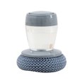 thumbnail image 2 of Cepillo dispensador de jabón de bola de limpieza de acero inoxidable Ehuebsd cepillo de alambre de acero para lavar platos herramientas de limpieza accesorios de cocina, 2 of 9