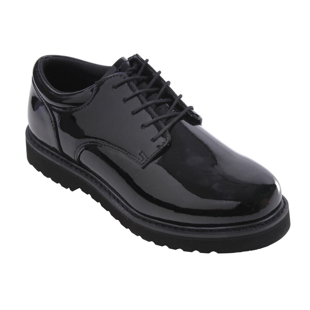 oxford high gloss dress uniform shoes