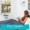 thumbnail image 3 of SereneLife Portable Air Conditioner - Compact Home A/C Cooling Unit W/ Built-in Dehumidifier, White, 3 of 7
