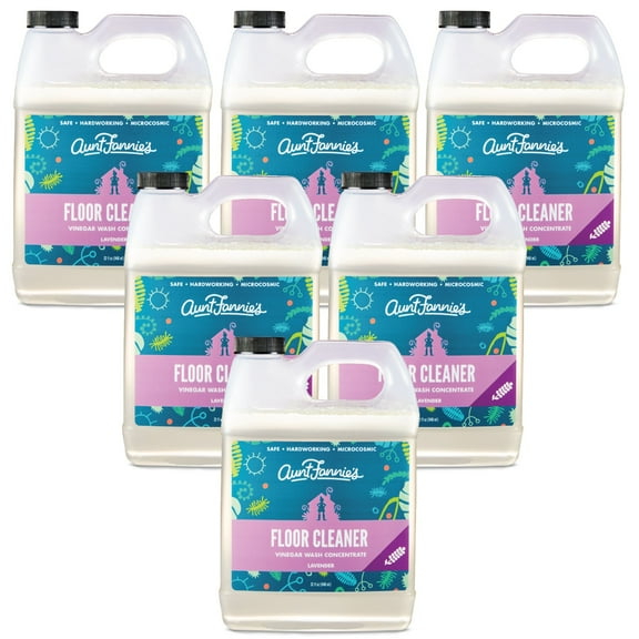 Aunt Fannie's Floor Cleaners, Lavender Scent, 32 Fluid Ounce, 6 Count