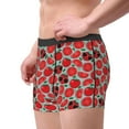 thumbnail image 3 of Wukai Cute Tomato Print Men’s Underwear Breathable Boxer Briefs,&nbsp;Moisture Wicking & Breathable-Large, 3 of 7