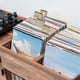 thumbnail image 3 of Divisor de discos de vinilo de madera, guía alfabética de discos de DVD de la A a la Z, herramienta de organización, soporte separador, accesorios para discos de vinilo, 3 of 8
