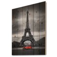 thumbnail image 1 of Design Art - Eiffel et Vieille Voiture Rouge, 1 of 5