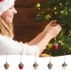thumbnail image 1 of Adornos Navideños con Forma de Fruta para Árbol de Navidad, Colgantes y Suministros de Decoración Navideña., 1 of 7