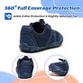 thumbnail image 6 of Stepedia Kids Water Shoes Wide Toe Box Barefoot Quick Dry Non-Slip Aqua Shoes for Boys Girls Beach Swimming Walking, Navy, 6 of 8