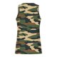 thumbnail image 4 of Casual Summer Tops Hombres Camuflaje Impreso Cuello Redondo sin Mangas, Poliéster Ligero para Uso Diario Y de Fiesta, 4 of 8