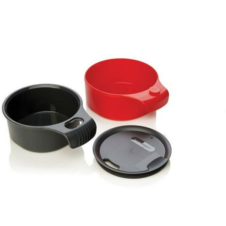

Human Gear 700178 16 oz Cupcup Charcoal & Red
