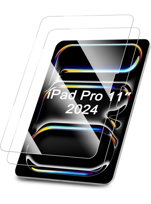 [2 Pack] Tempered Glass Screen Protector for iPad Pro 11-inch 2024 Anti Scratch