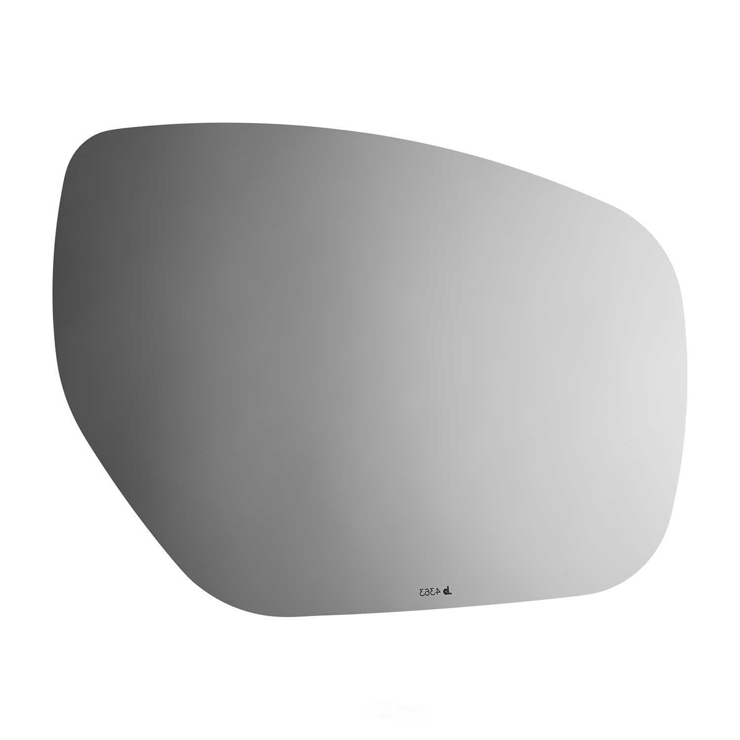 Burco Side View Mirror Replacement Glass - Clear Glass - 4363