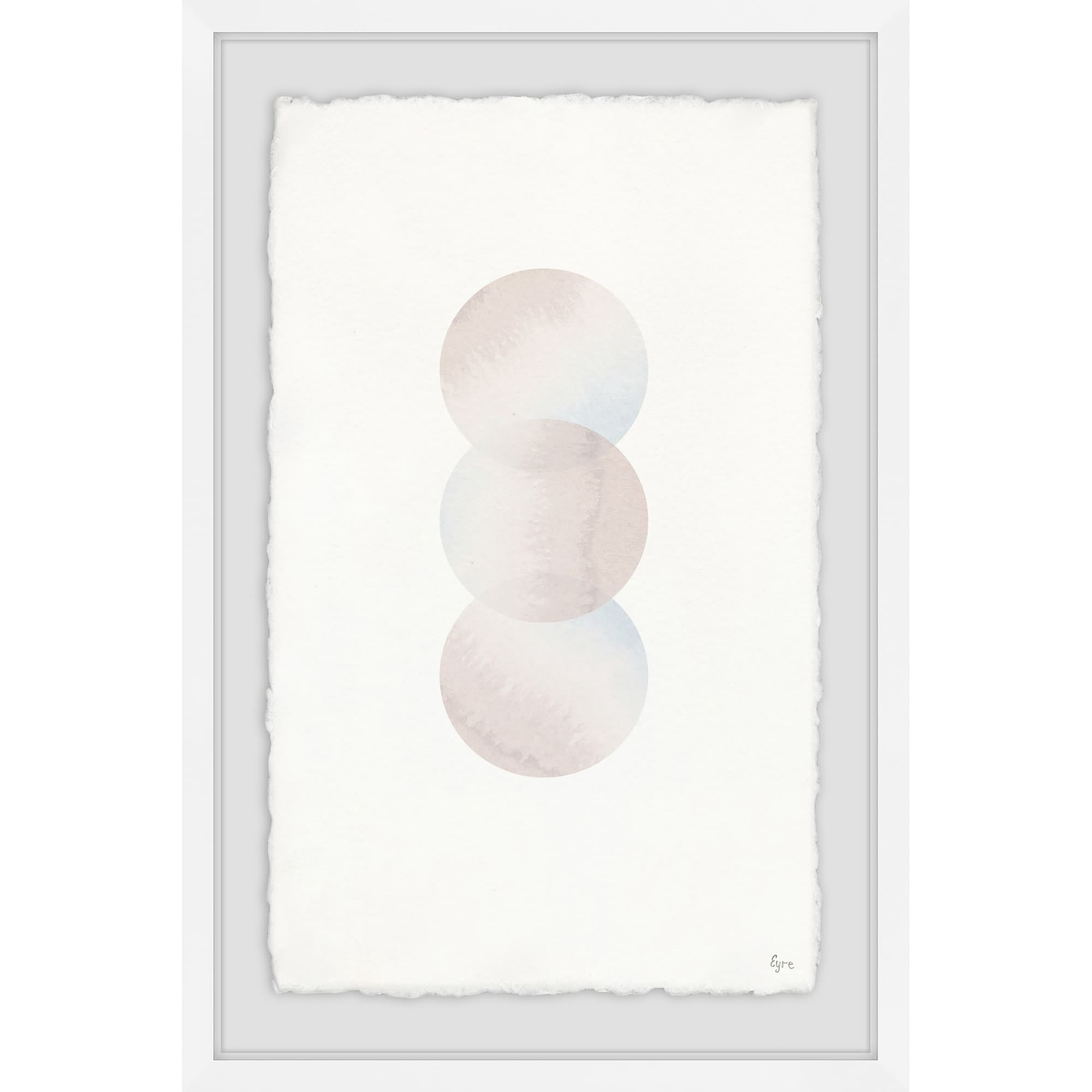 Luna Menguante Framed Painting Print