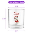 thumbnail image 5 of Merry Christmas Maltese Santa Hat Xmas Tree Winter Holiday 11oz Whiskey Glass Mug Maltese Dog Lover Gifts Idea Whiskey Cocktail Glasses Cup - 01013, 5 of 5