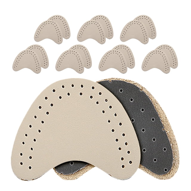 8 pares de inserciones acolchadas para zapatos, almohadillas antideslizantes para zapatos de tacón alto, protectores de suelas de zapatos