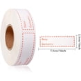 thumbnail image 2 of Papel marcador - Rojo 2,5×7,5 cm 500 barras/rollo Fokelyi CZBG-ST159-2, 2 of 7