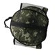 thumbnail image 4 of Bolsa de baloncesto redonda de gran capacidad, impermeable, de tela Oxford, para deportes al aire libre, con bolsillo de malla elástica, color verde camuflaje., 4 of 12