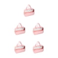 thumbnail image 3 of Soidarity Bolsa de maquillaje impermeable y transparente para viajar Mano de obra meticulosa y hermosa Bolsas de maquillaje transparentes rosa Type2 NO2, 3 of 6