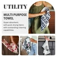 thumbnail image 7 of Adobk Popcorn Print Kitchen Towels Dish Towels Kitchen Essentials for New Home Waffle Towels Kitchen Hand Dish Cloths for Drying and Cleaning, 7 of 7