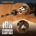 thumbnail image 3 of Juego de collares ajustables para brocas POWERTEC, 7 piezas, 3 of 8