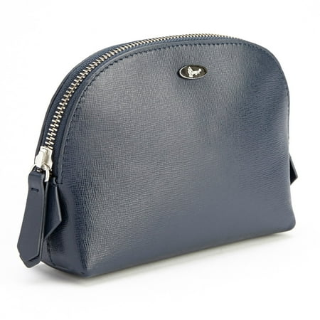 Royce Leather Genuine Safin Leather Luxury Travel Cosmetic Makeup Bag