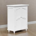 thumbnail image 5 of Teamson Home Versailles Freestanding Two-Door Floor Accent Cabinet, White, 5 of 10
