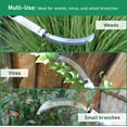 thumbnail image 3 of KUISUN Japanese Serrated Sickle for Gardening - Compact & Lightweight, Wooden Handle, 3 of 7