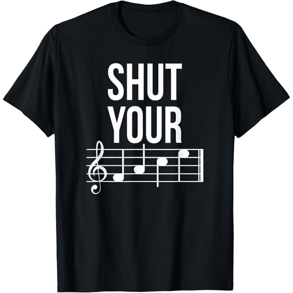 Marching Band Shirt: Shut Your Face Music T-Shirt