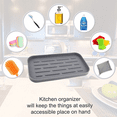 thumbnail image 5 of Soporte para esponjas, organizador para fregadero de cocina, bandeja de silicona para esponja, dispensador de jabón y otros accesorios para lavavajillas, 5 of 5