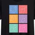 thumbnail image 3 of Disney Princess - Princess Grid - Women's Oversized T-Shirt, 3 of 5