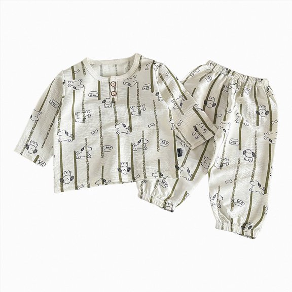 NOLDARES Toddler Baby Boy Fall Winter Clothes Funny Letter Print Long Sleeve Sweatshirt Pullover Tops Pants Outfit Set Size:12-18 M,Dark Green