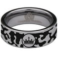 thumbnail image 2 of His and Her Camouflage Tungsten Carbide Ring, 2 of 11