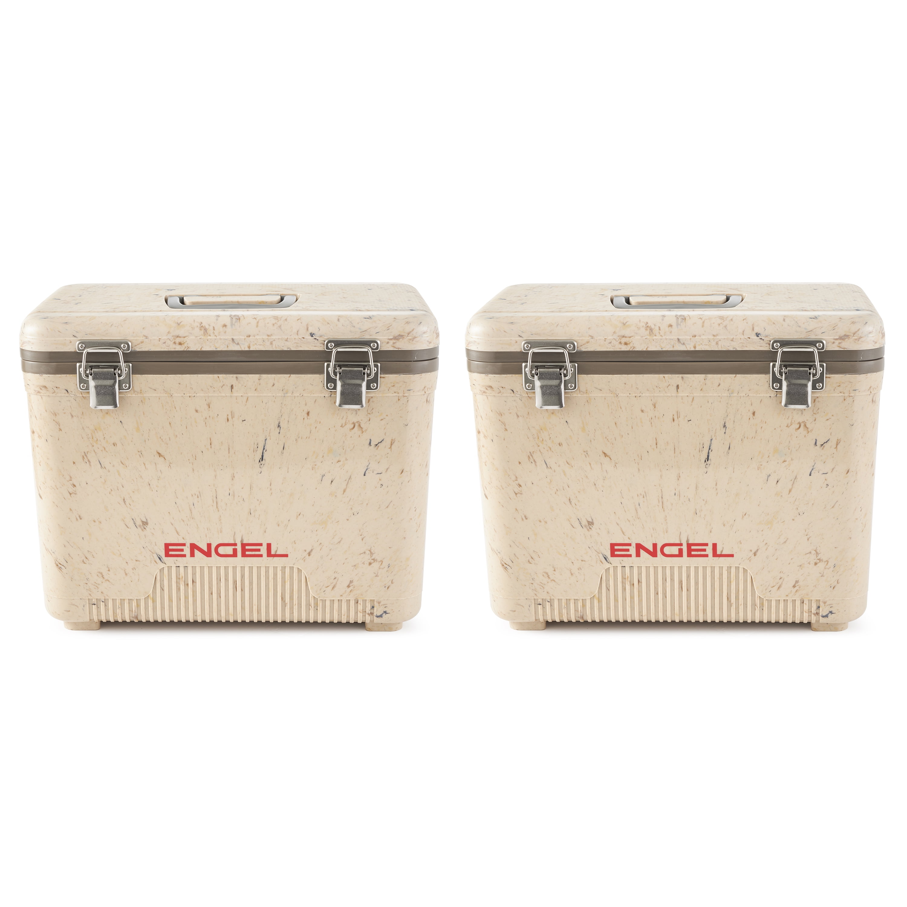 Engel Cooler Drybox Plastic 18-Can Leak Proof Odor Resistant Lid Handle Black 