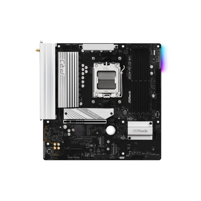 ASRock B650M Pro x3D RS WiFi AM5 AMD B650 SATA 6Gb/s Micro ATX