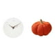 thumbnail image 1 of Cojín Decorativo De Peluche Con Reloj De Pared De Calabaza Silenciosa Para El Hogar, La Cocina, La Oficina, El Estudio, El Dormitorio O El Sofá. Decoración Artística De Halloween., 1 of 8