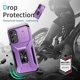 thumbnail image 2 of Funda para GANGXUN Samsung Galaxy A25 5G - Soporte metálico, Función magnética, Morado, 2 of 5