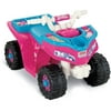 Fisher Price Power Wheels Barbie Sporty ATV-Style Lil' Quad For Toddlers | W6215