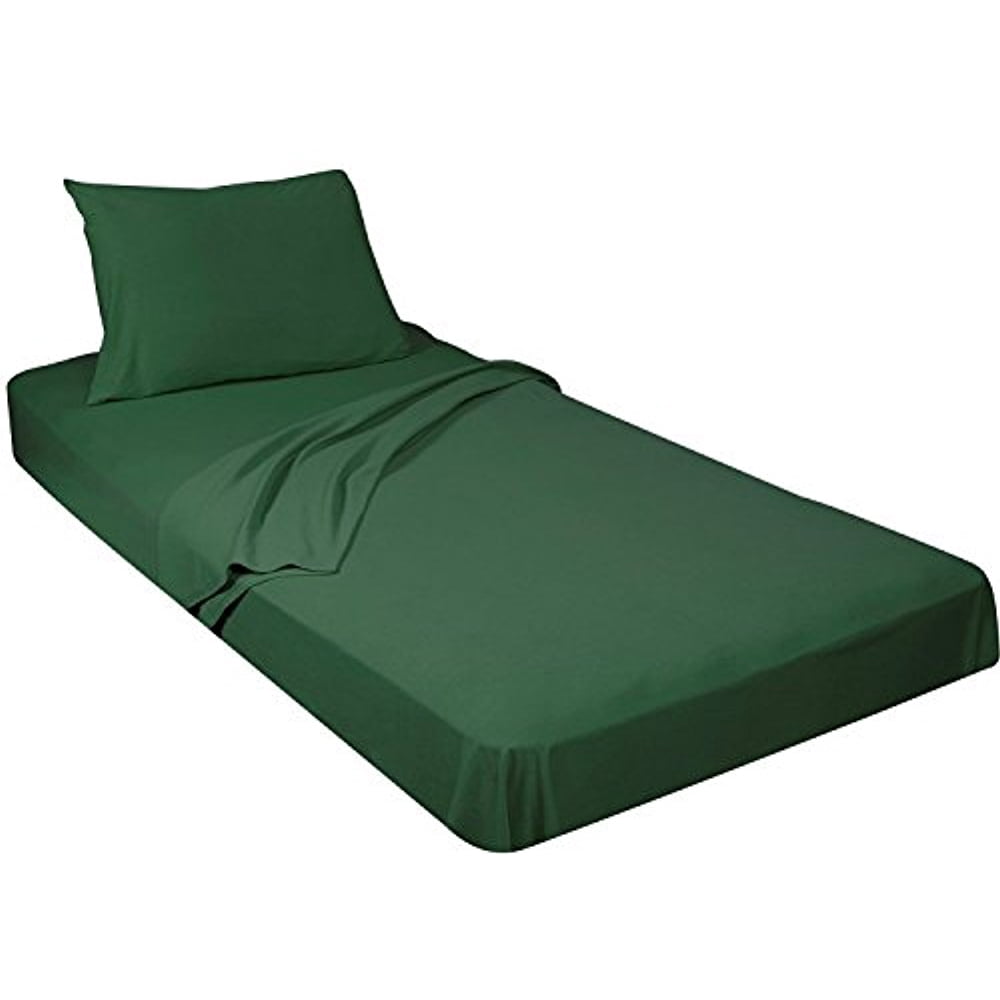 Gilbins Jersey Knit 3 Piece Cot Size Camp Sheet Set (Cot Size 30"X75