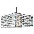 thumbnail image 2 of Woodbridge Lighting Shimmer 4-Light Metal and Glass Pendant in Black, 2 of 4