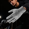 thumbnail image 6 of Ksruee Waterproof Winter Gloves Waterproof Heating Mittens Touchscreen Windproof Winter Cycling Gloves for Work Skiing Motorcycle Running Fishing Hiking Cold Weather masterly, 6 of 9