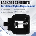 thumbnail image 2 of Turntable Stylus Replacement for ATN3600LE AT3600L ALE33 DT55 CN15 N7700 ATN91 2001 Turntable, 2 of 7