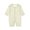 A Beige, variant on Newborn Bodysuits Cloud Print Long Sleeve Button Romper Baby Infant Outfits
