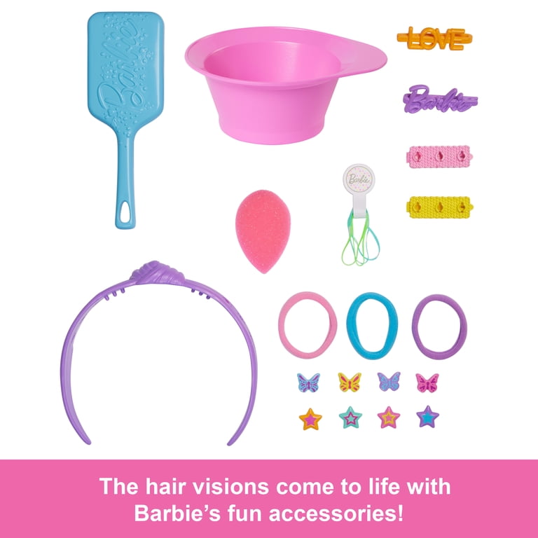 Barbie Doll Styling Head, Brown Hair, 20+ Accessories photo 3