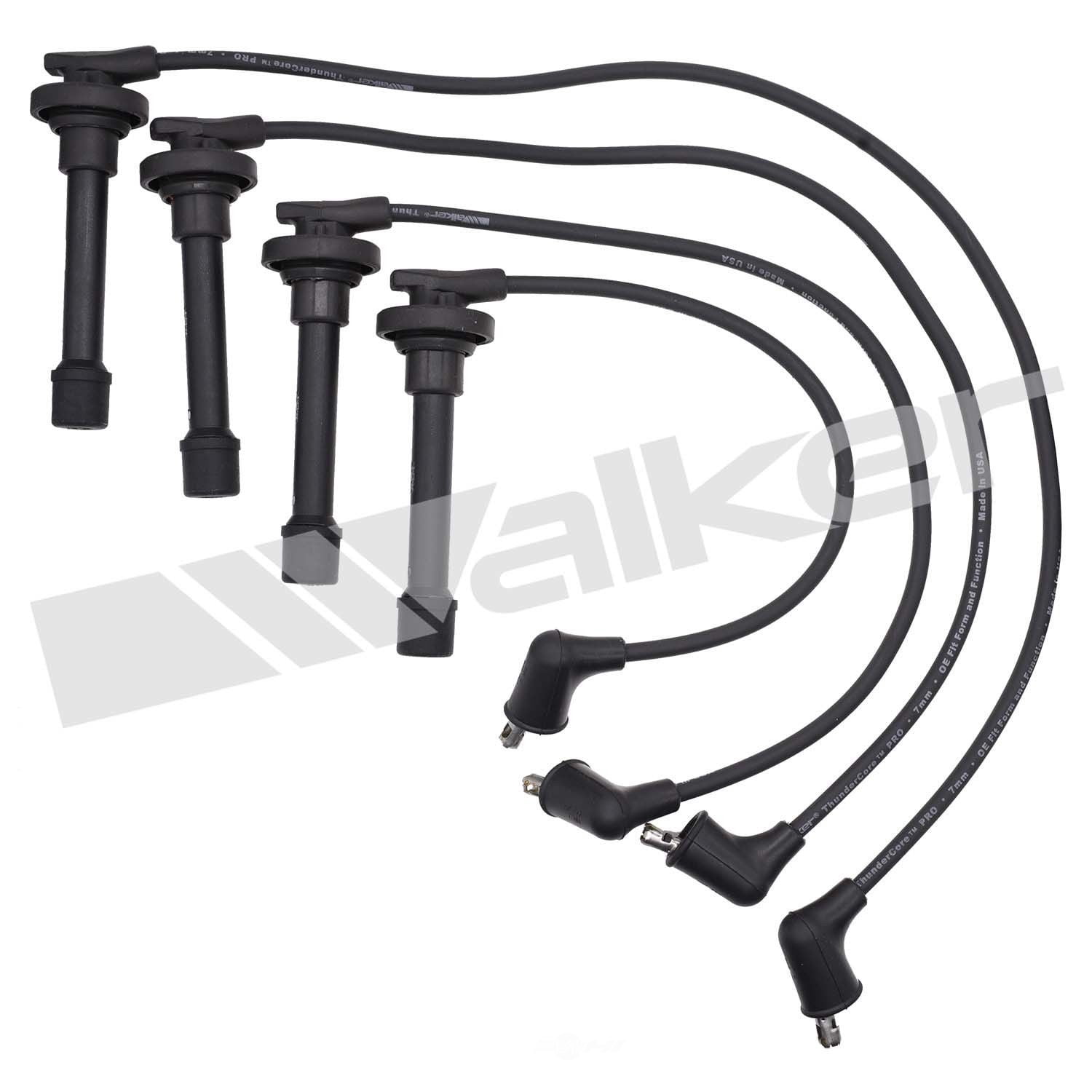 Walker Products 924-1223 Spark Plug Wire Set For 95-97 Honda Isuzu Oasis Odyssey