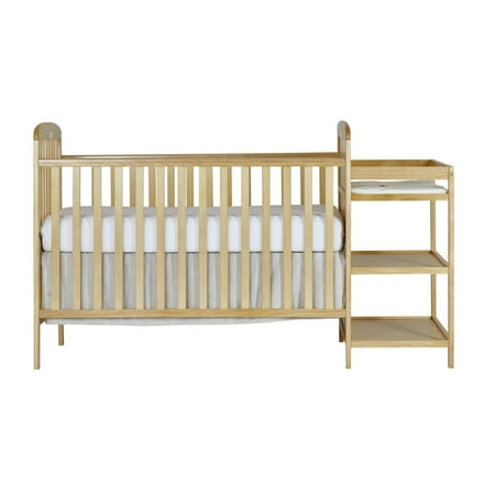 Dream On Me Anna 4 In 1 Full Size Crib And Changing Table Combo Natural