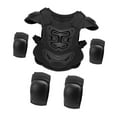 thumbnail image 2 of 5 Piece Kids Motorcycle Vest Dirt Bike Gear Body Armor Impact Resistant for Children Skating Cycling Motorbike, 2 of 9