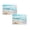 A035 Sky Blue3 19.7x31.5" 2Pack, variant on 2Pcs Floor Rug Summer Beach Bathroom Rug Mat Welcome Ocean Coastal Doormats Outdoor Indoor Non Front Door Mat Entry Door Rugs For Balcony Yard Entryway 32"X20" Carpet