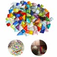 thumbnail image 1 of Piedras de mosaico de vidrio, mosaico de cristal, forma irregular poligonal colorida -500 g (alrededor de 300 piezas) Ideal para trabajos de mosaico, bricolaje Sailing  Electrónica, 1 of 5