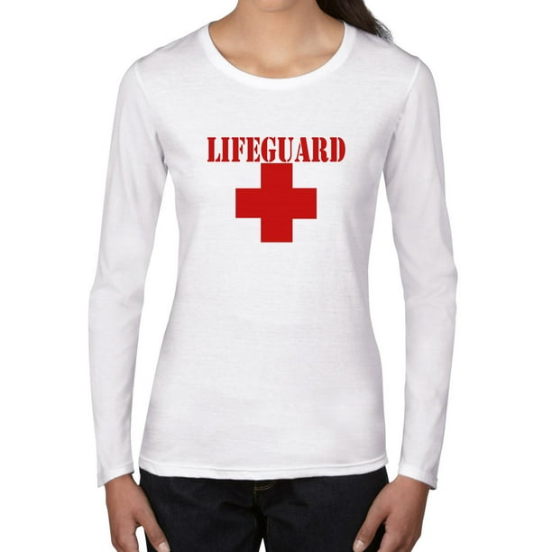 plus size lifeguard shirt