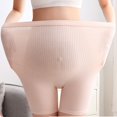 thumbnail image 4 of Ohufall Maternity Cotton Shorts for Women Plus Size Solid Color Casual Over the Belly Pregnancy Short Pants Summer Soft Comfy Elastic High Waist Bottom Shorts, 4 of 5