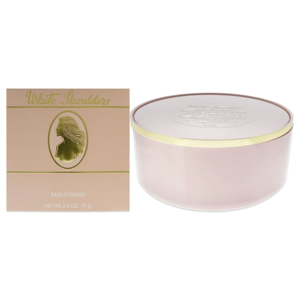 White Shoulders de Evyan para mujer - Polvo de baño de 2.6 oz Evyan Model