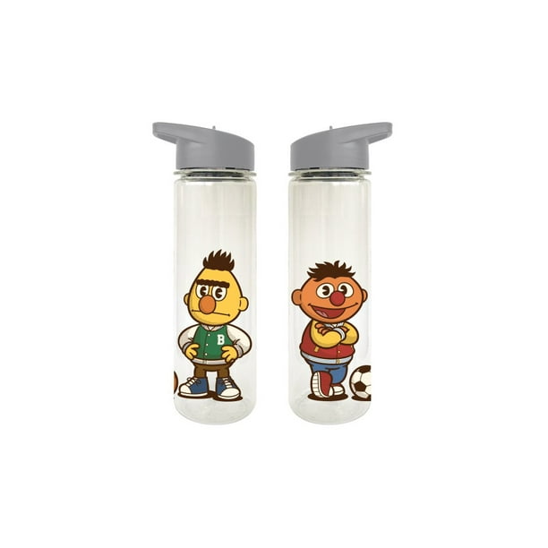 Sesame Street Bert & Ernie Tritan Travel Water Bottle - Walmart.com