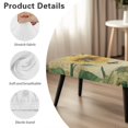 thumbnail image 6 of Whosucclay Sunflower Butterfly Letter Print Rectangle Bench Covers, Stain Resistant Bench Chair Slipcovers for Living Room, Bedroom, Kitchen Machine Washable Bench Seat Protector Cover, 6 of 7